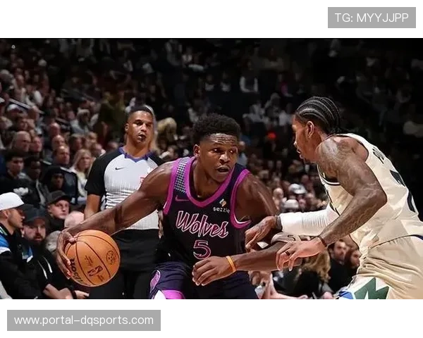 爱德华兹继续缺阵森林狼，残阵团队配合碾压雄鹿显深度